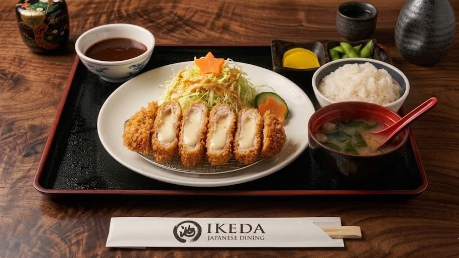 Cheese Katsu at Ikeda Japanese Dining, Huntington Beach