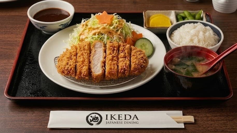 Pork Katsu at Ikeda Japanese Dining, Huntington Beach