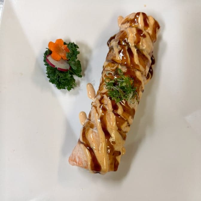 Garfield Roll at Ikeda Japanese Dining, Huntington Beach