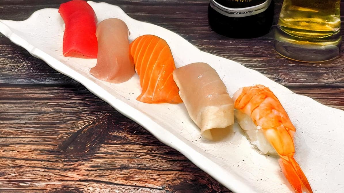 Sushi Sampler at Ikeda Japanese Dining, Huntington Beach