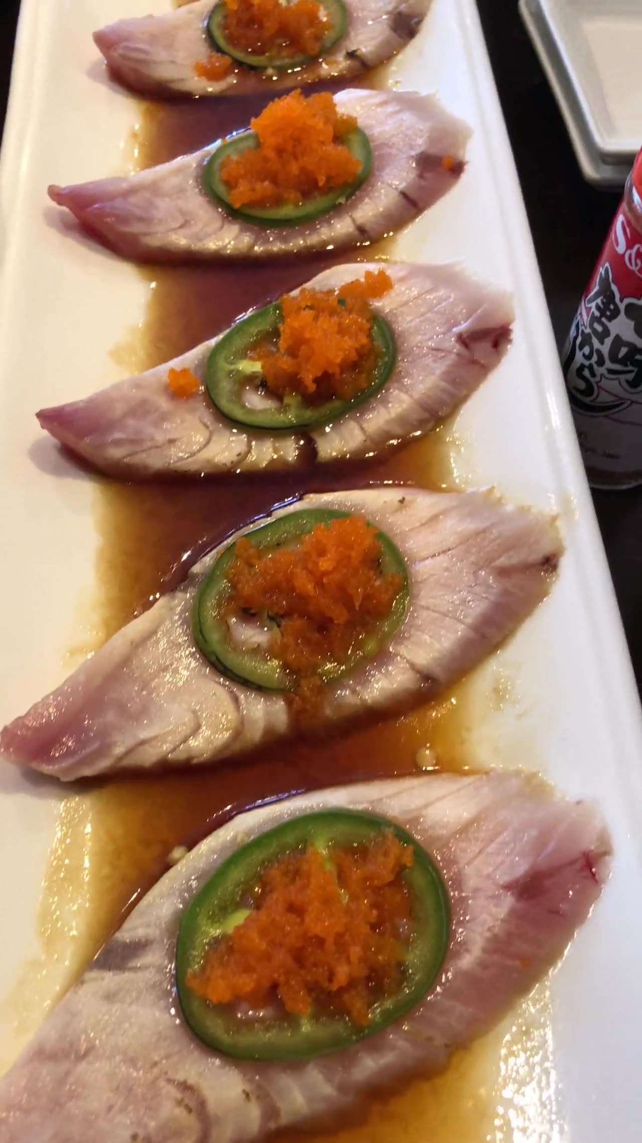 Yellowtail jalapeño signature