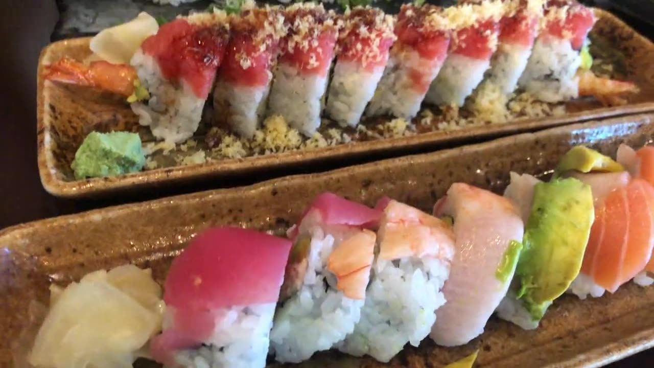 Special rolls plated side by side